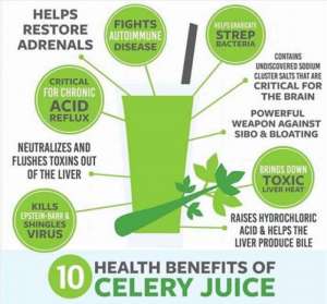 Benefits of Juicing Celery 