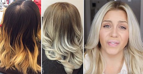 dye hair after bleaching